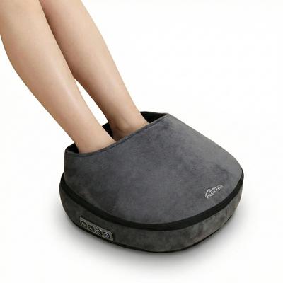WARMING FEET MASSAGER - Foot Massager Providing a Warming and Deeply Relaxing Shiatsu Pressure Massage of the Soles of the Feet