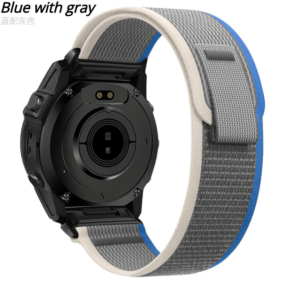 20mm 22mm 26mm Smyčka Nylonový Rychloupínací Řemínek pro Garmin Fenix 7X 7 Pro Fenix 6X 6 5X 5Plus Tactix 8 Forerunner 965 955 Enduro 2