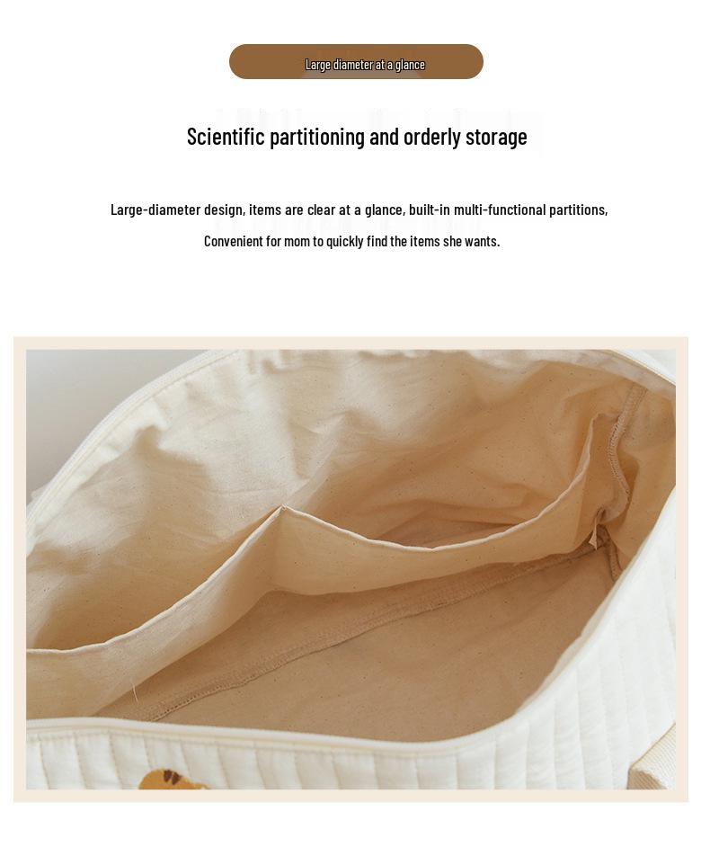 Pastoral Embroidery Travel Bag - Large Capacity, Lightweight, Portable Boston Messenger Handbag