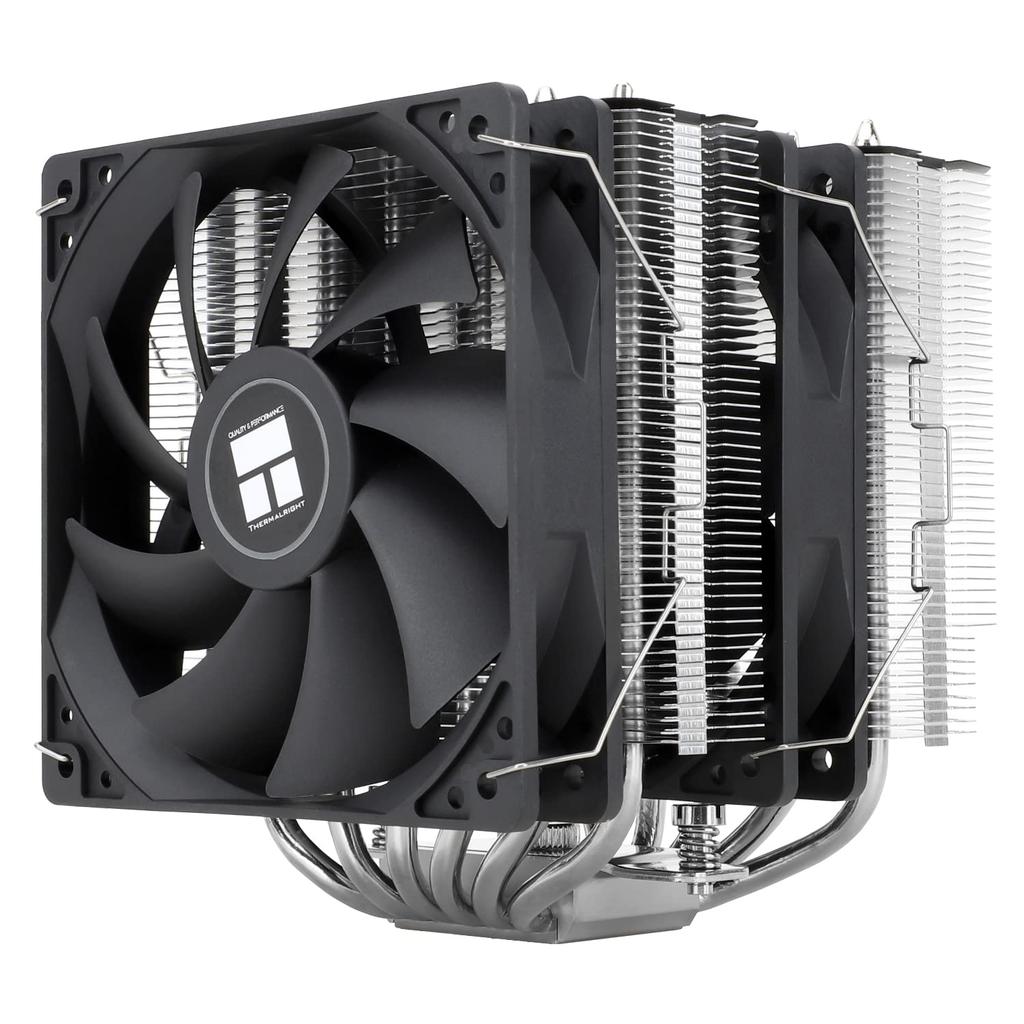 Thermalright Peerless Assassin 120 SE CPU Air Cooler, PA120SE, 6 Hot Pipe CPU Cooler, Double 120mm TL-C12C PWM Fans, Aluminum Heatsink Cover, AGHP Tec
