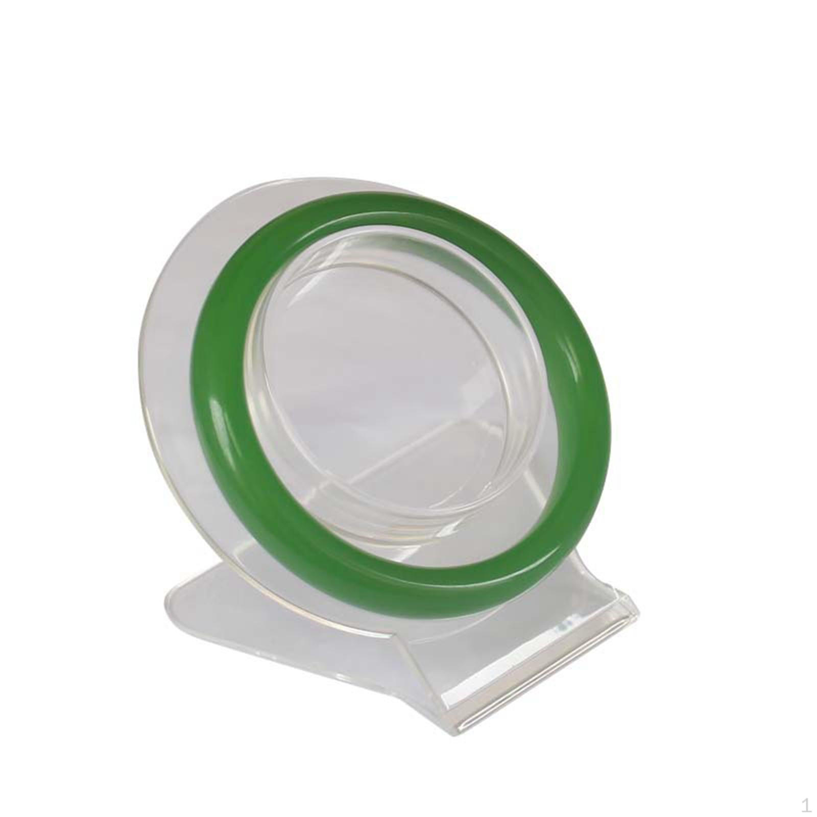 

5 Pieces Acrylic Bracelet Display Stand Bead String Watch Holder Clear Jewelry Organizer Rack for