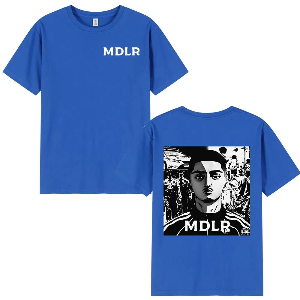Rapper Morad MDLR Graphic T-shirt Hip Hop Street Short sleeve T-shirt High quality cotton T-shirt for men and women