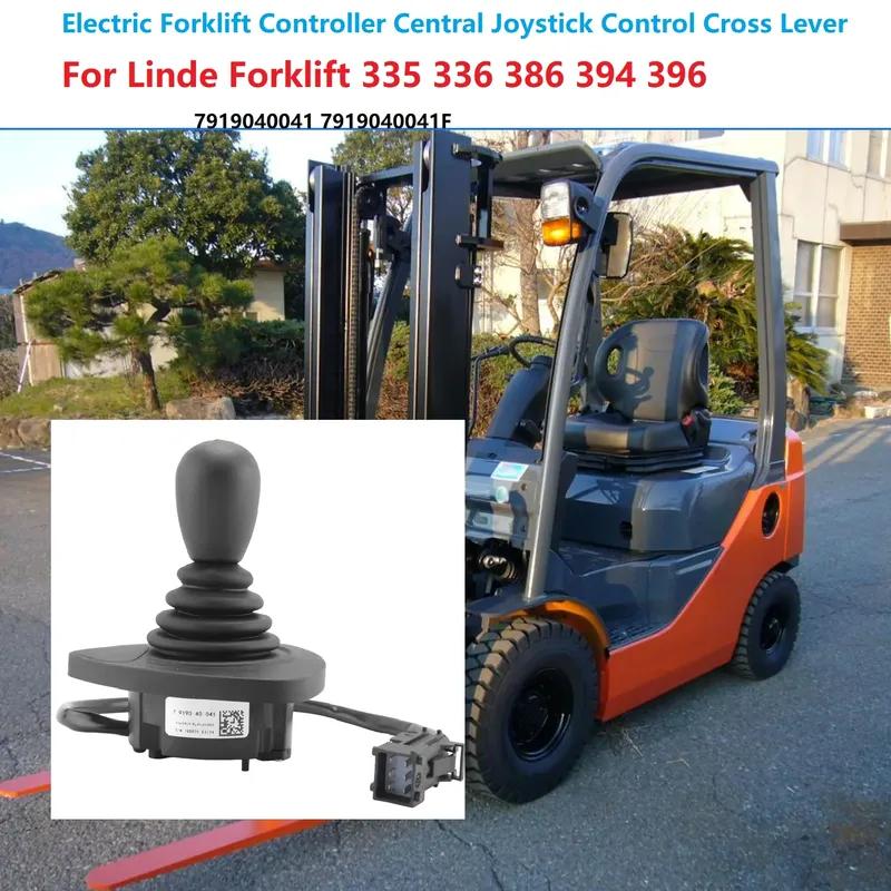 For Linde Forklift 335 336 386 394 396 7919040041 Forklift Controller Central Electric Joystick Control Cross Lever 7919040041F