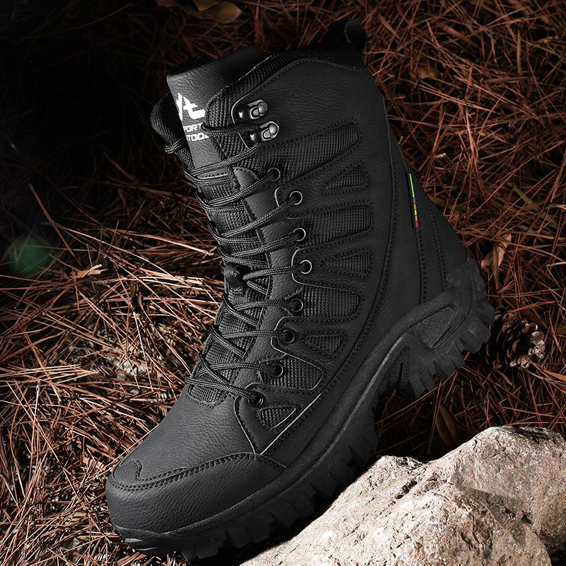 Winter Boots High Top Large Size Outdoor Field Training Boots 39-47