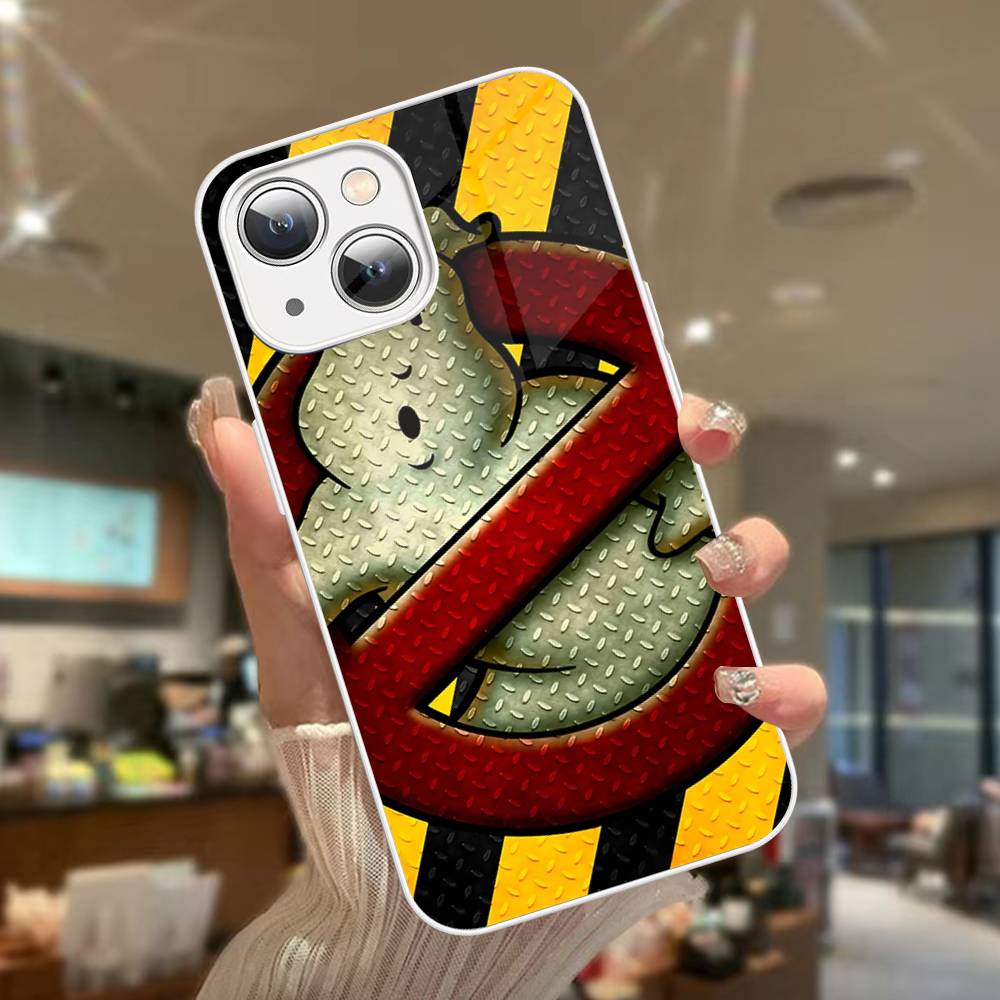 Movies G-Ghostbusters For IPhone 14 13 12 Mini 11 Pro XS Max X XR 14 Plus Tempered Glass Cover