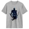 Casual God Of War Kratos Tshirt For Unisex Round Neck Pure Cotton T Shirts Short Sleeve Tees Classic Clothes