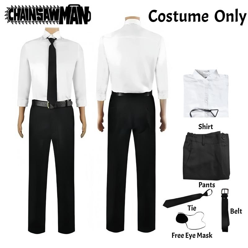 Ķērzāģa Cilvēks Denji Cosplay Tērps Pilns