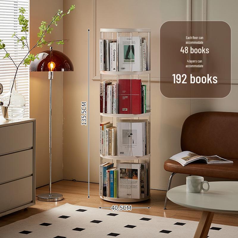 360° drehbarer Kinderbücherregal und Aufbewahrungsschrank