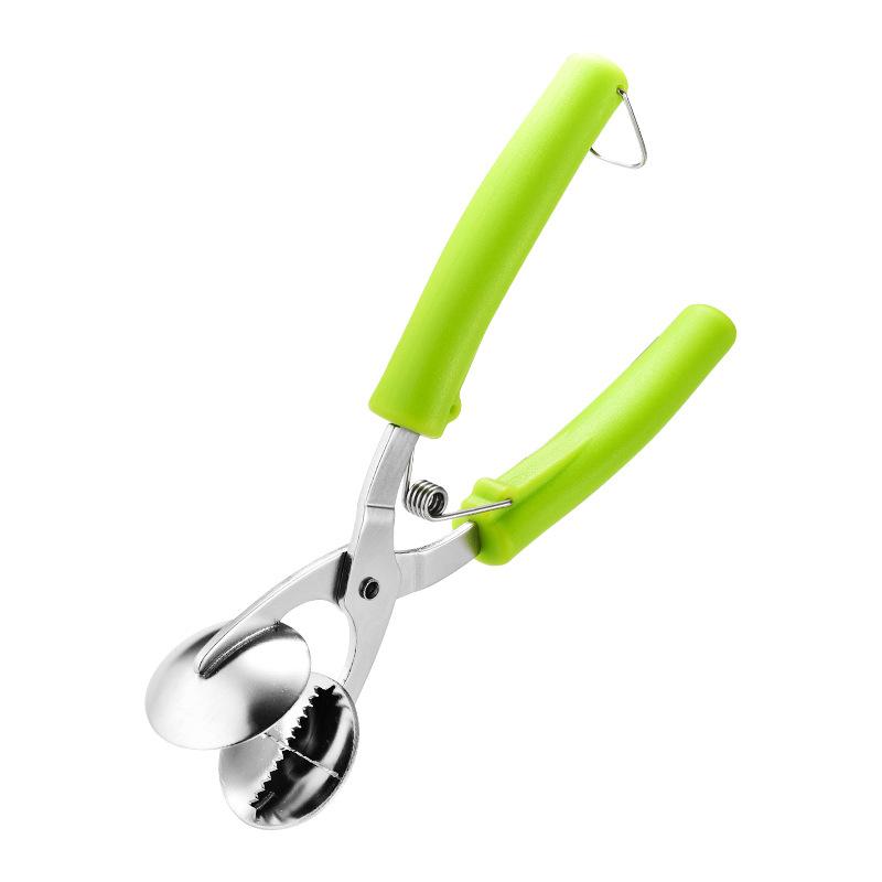 Stainless Steel Chestnut Scissors Nut Crackers Sheller Nutcracker Opener Ergonomic Handles Cross Serrated Kitchen Nut Shucker