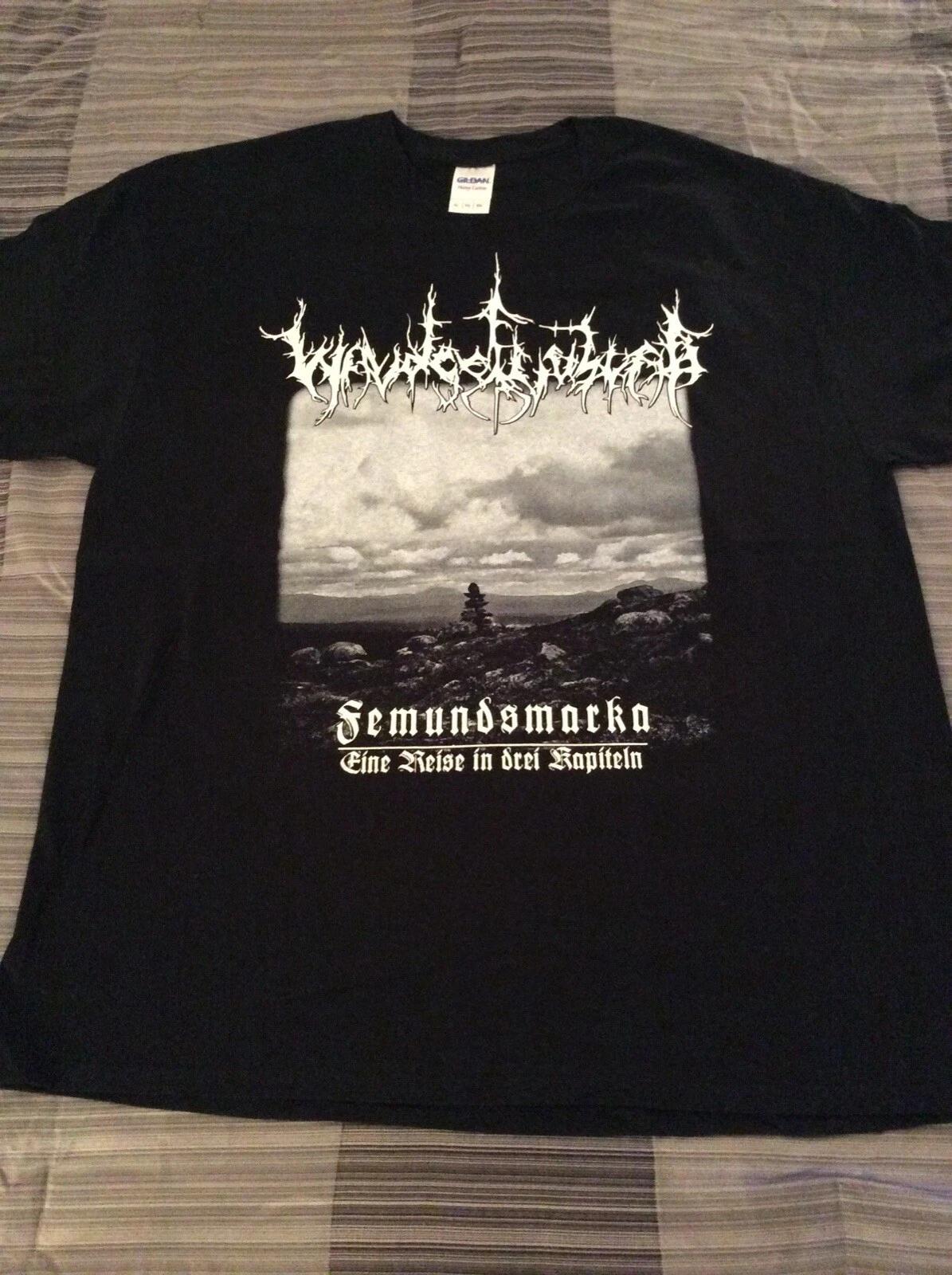 WALDGEFLUSTER Femundsmarka Shirt XL, Inquisition, Urgehal, Urfaust, Empyrium M