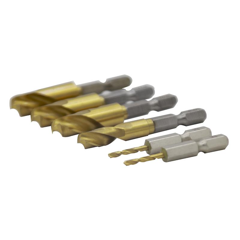 High Hardness 2-10Mm Twist Drill Bit Hex Shank Ultra-Short Hole Opener Stainless Steel Special Drill Wood Metal