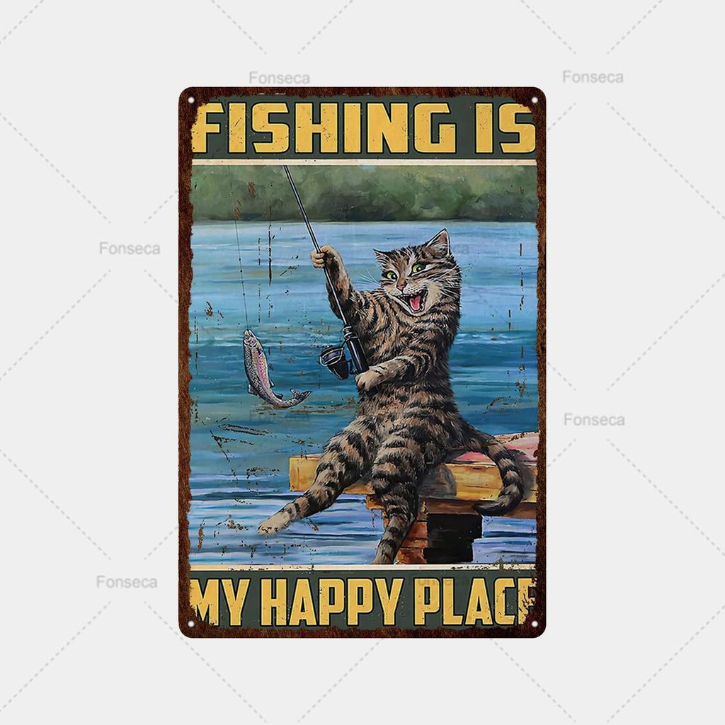 Inspirational Sign Small Animal Metal Sign Vintage Tin Sign Metal Vintage Bar Vintage Wall Decor Bar Club Metal Poster