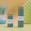 Portable Mini Stainless Steel Water Cup with Wood Grain Lid - Thermal & Cold Insulation, Cute for Student & Home Use.