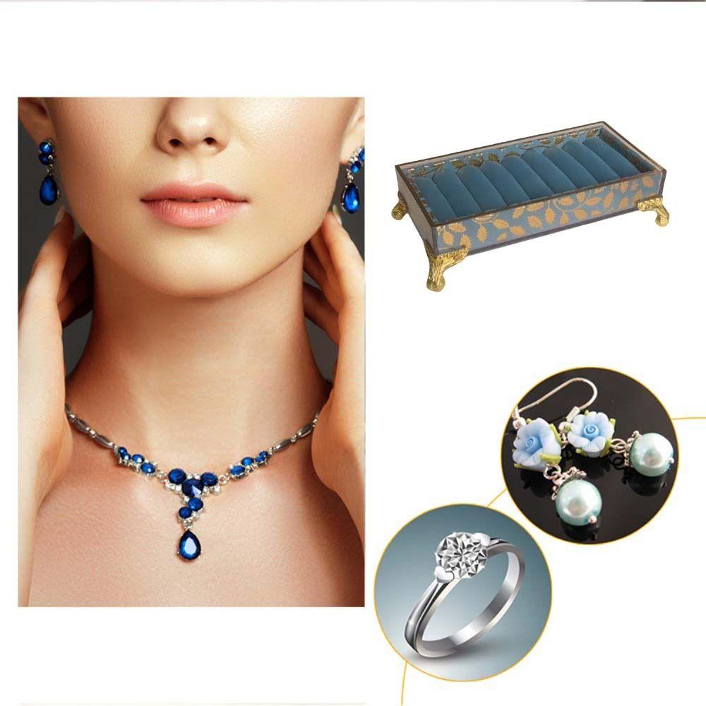 Durable Jewelry Display Stand Firm Jewelry Tray Holder Jewelry Box Trinket Box  Craft Show