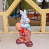 Easter Cheerful Bunny With Bright Egg Design Perfect For Festive Celebrations Gifts And