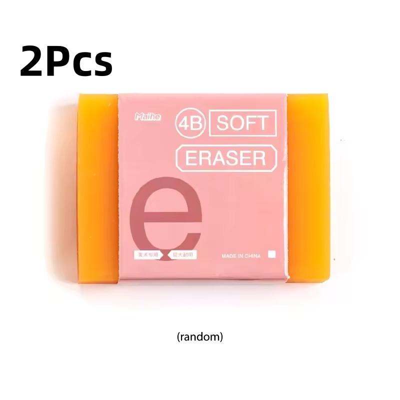 Extra Large No Smudge Soft Soap Rubber Eraser For B 2B 3B 4B Drawing Sketch Pencils For School Office Art