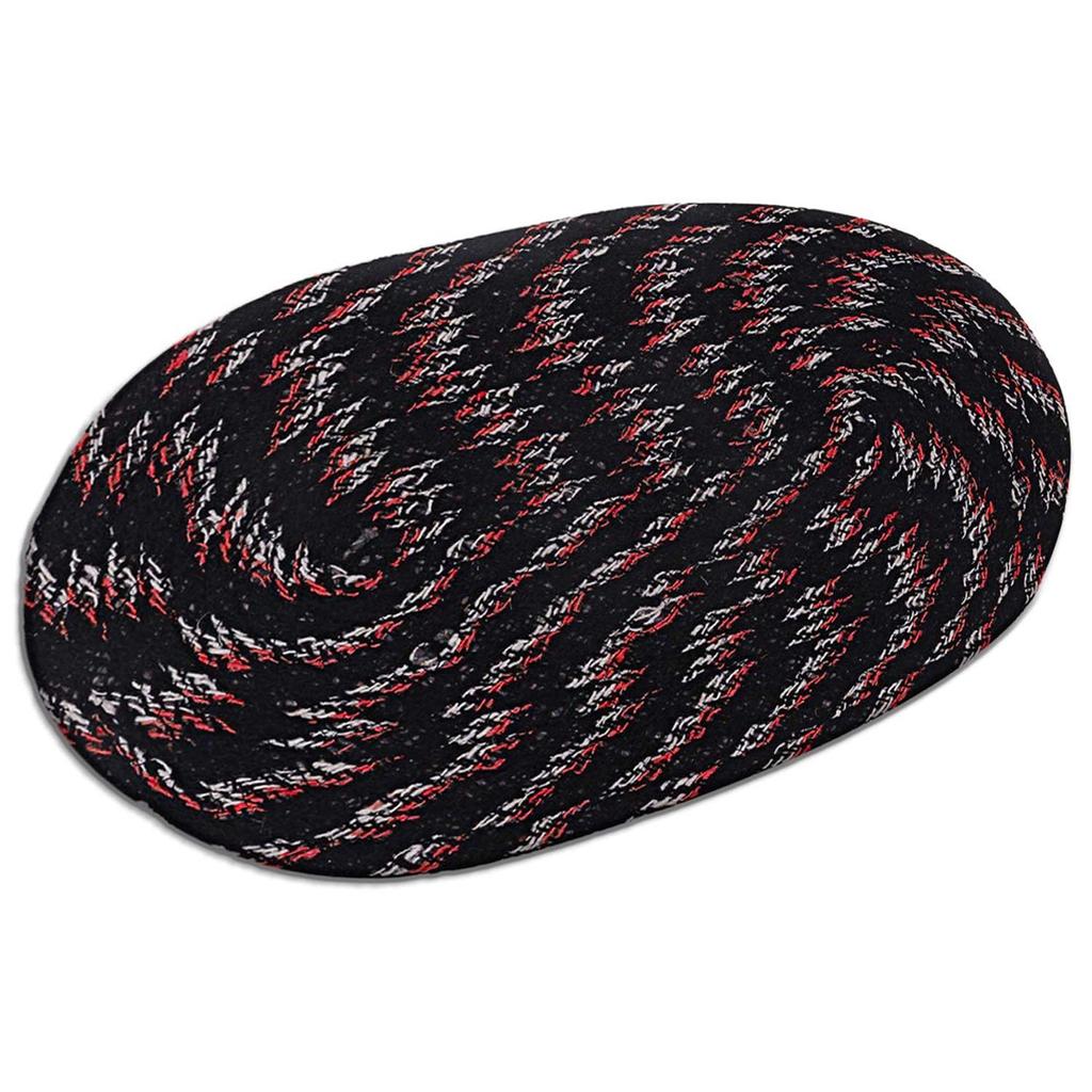 Bavlněná oválná rohožka na verandu/do kuchyně/koupelny/prádelny