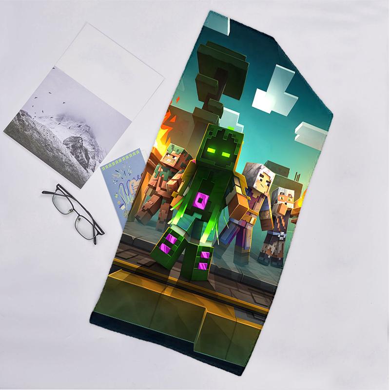 Pixel Game Fashion Beach Towel: Ideal for Summer Adventures Soft, absorbent and quick drying suitable for swimming and bathing