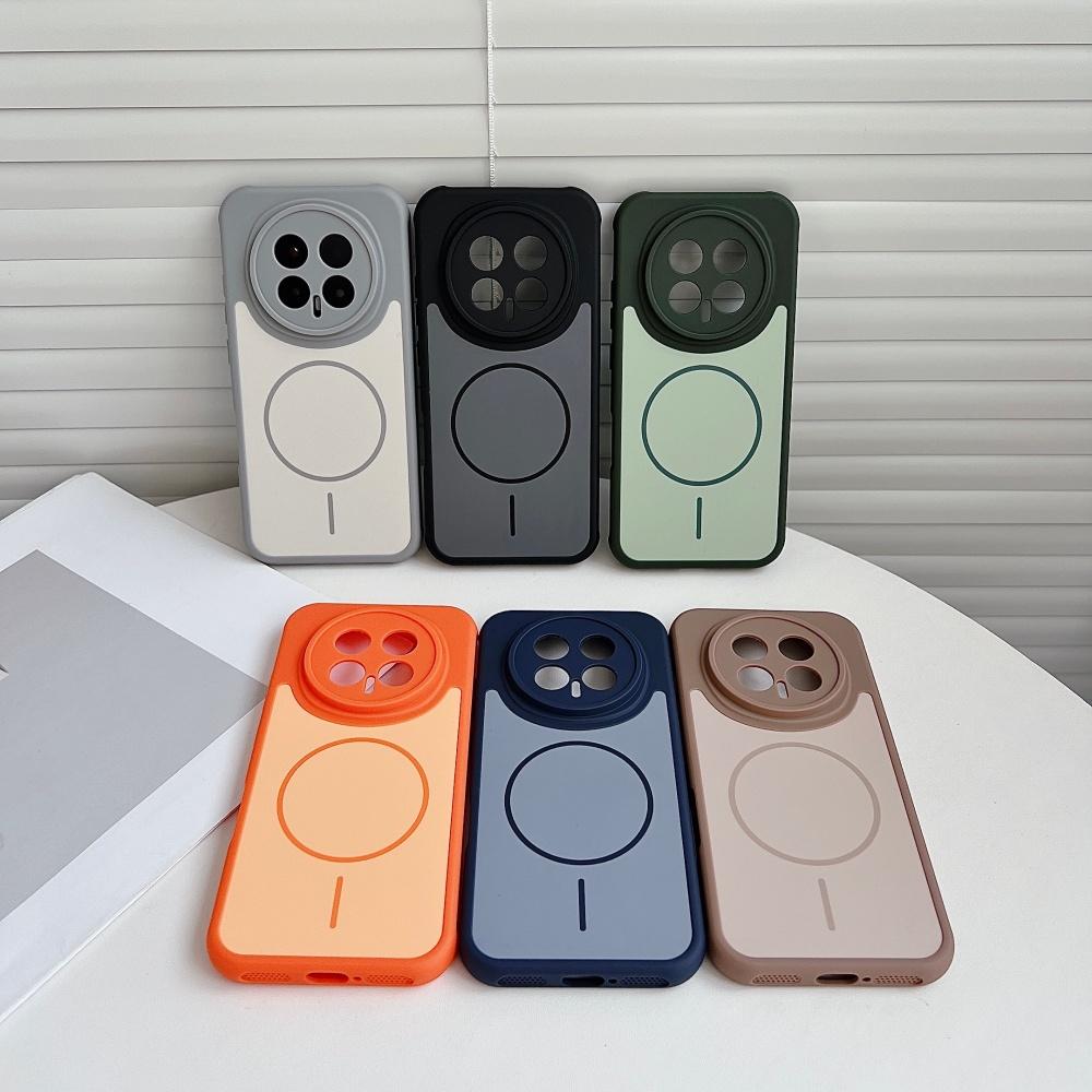 For Magsafe Original Frosted PC Magnetic Case For Honor 500 Magic 8 Pro Heat Dissipation Wireless Charge Non-Slip Bumper Cover