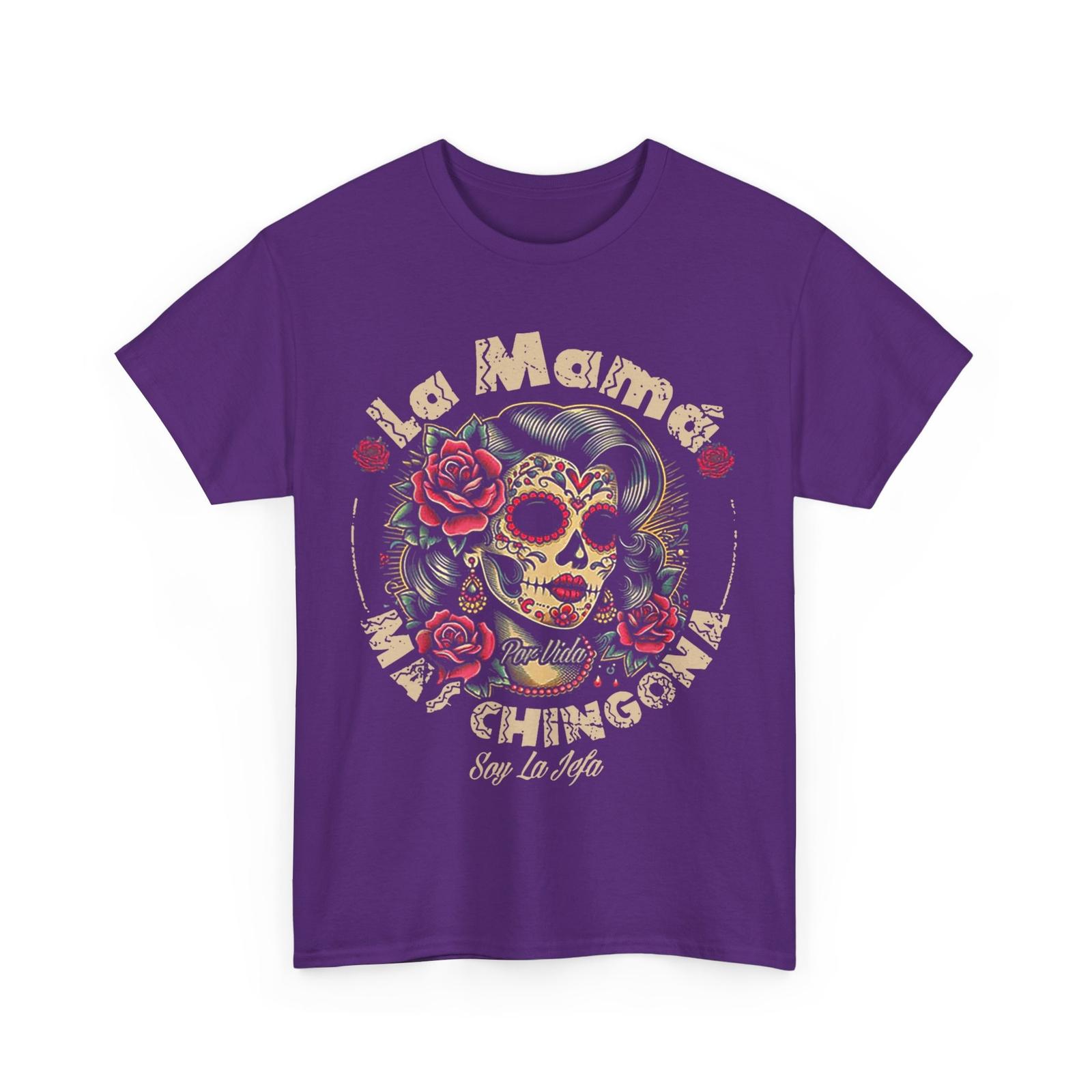 La Mamá Mas Chingona Shirt, Mexico Lovers Mexican Culture Fans Shirt S разноцветный