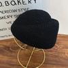 Weave Straw Pillbox Hat Fedoras Fedora Hat Women Medicine Box Hat  Beach Visor