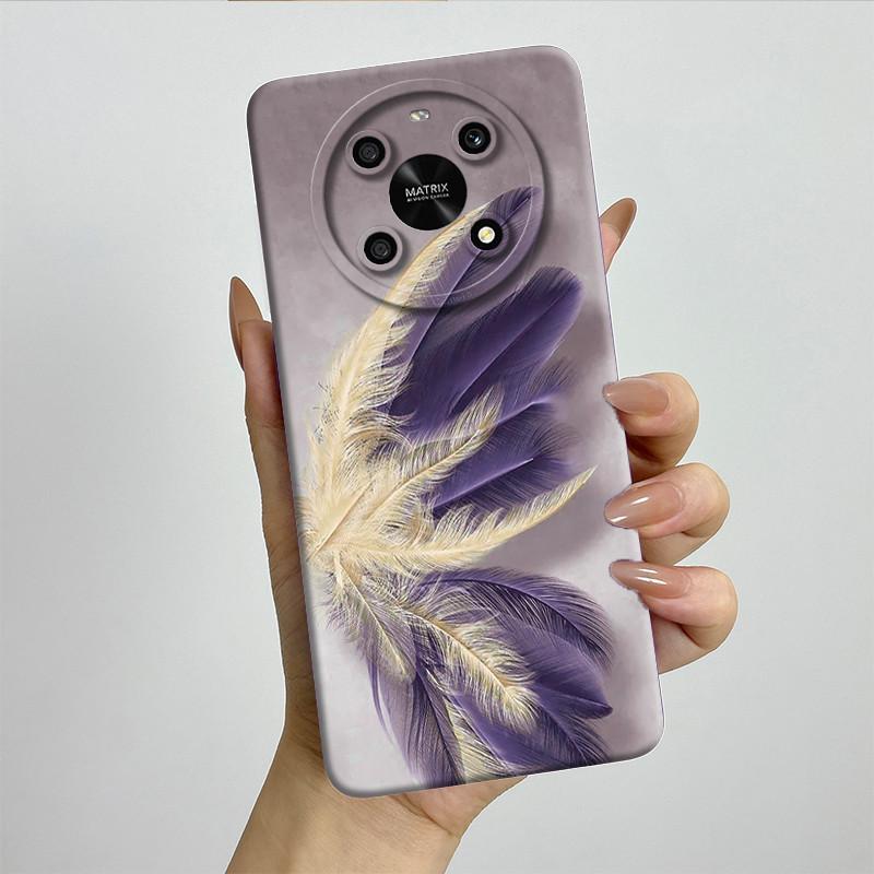 For Honor X9 4G 5G / Magic 4 Lite 4G 5G Phone Case ANY-NX1 LX1 LX2 LX3 Soft Silicone Sweet Painted Cover Cute Printed Casing
