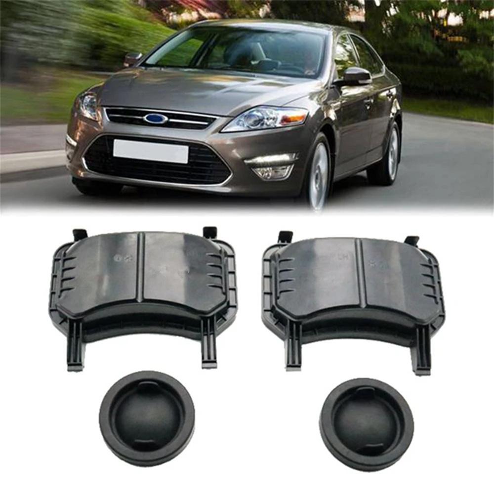 4Pcs Car Front Headlight Lamp Dust Cap For Ford Mondeo Mk4 2008-2013