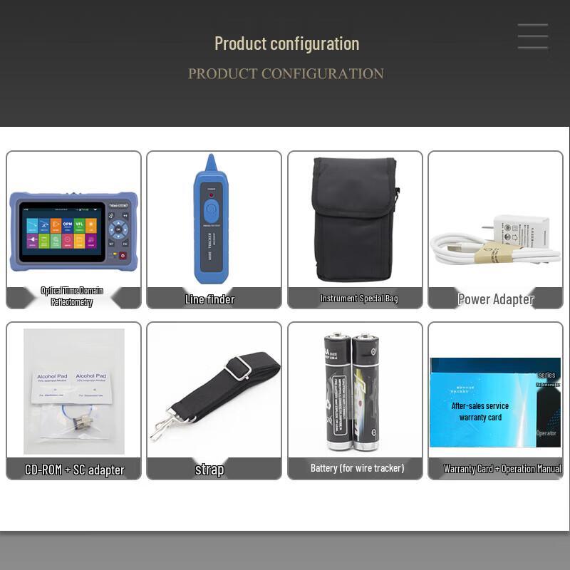 TOPULAN Fiber Optic OTDR Fault Locator & Tester