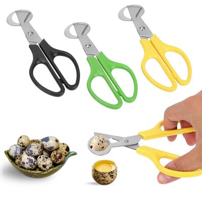 Quail Egg Shell Scissors Cigar Cutters Durable Rust Resistant Multifunction Stainless Steel Blade