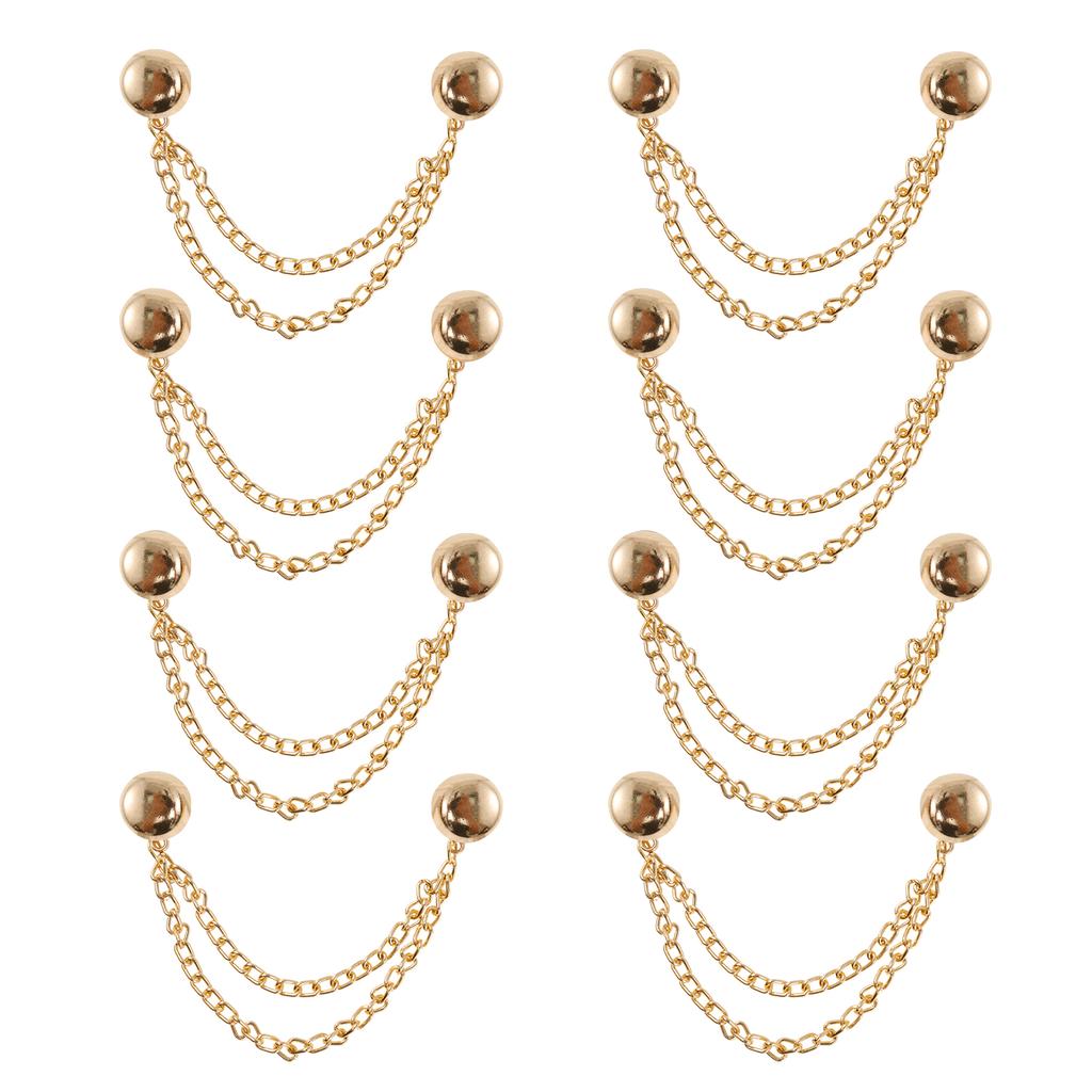 8 Stuks Magnetische Kledingclips Magnetische Kleding Spelden Universele Magnetische Kleding Sluiting voor Manchetten Halslijn Zomen Broekzomen Overhemd