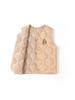 Children's Trendy Cotton Down Vest - Autumn & Winter Sleeveless Jacket for Boys & Girls
