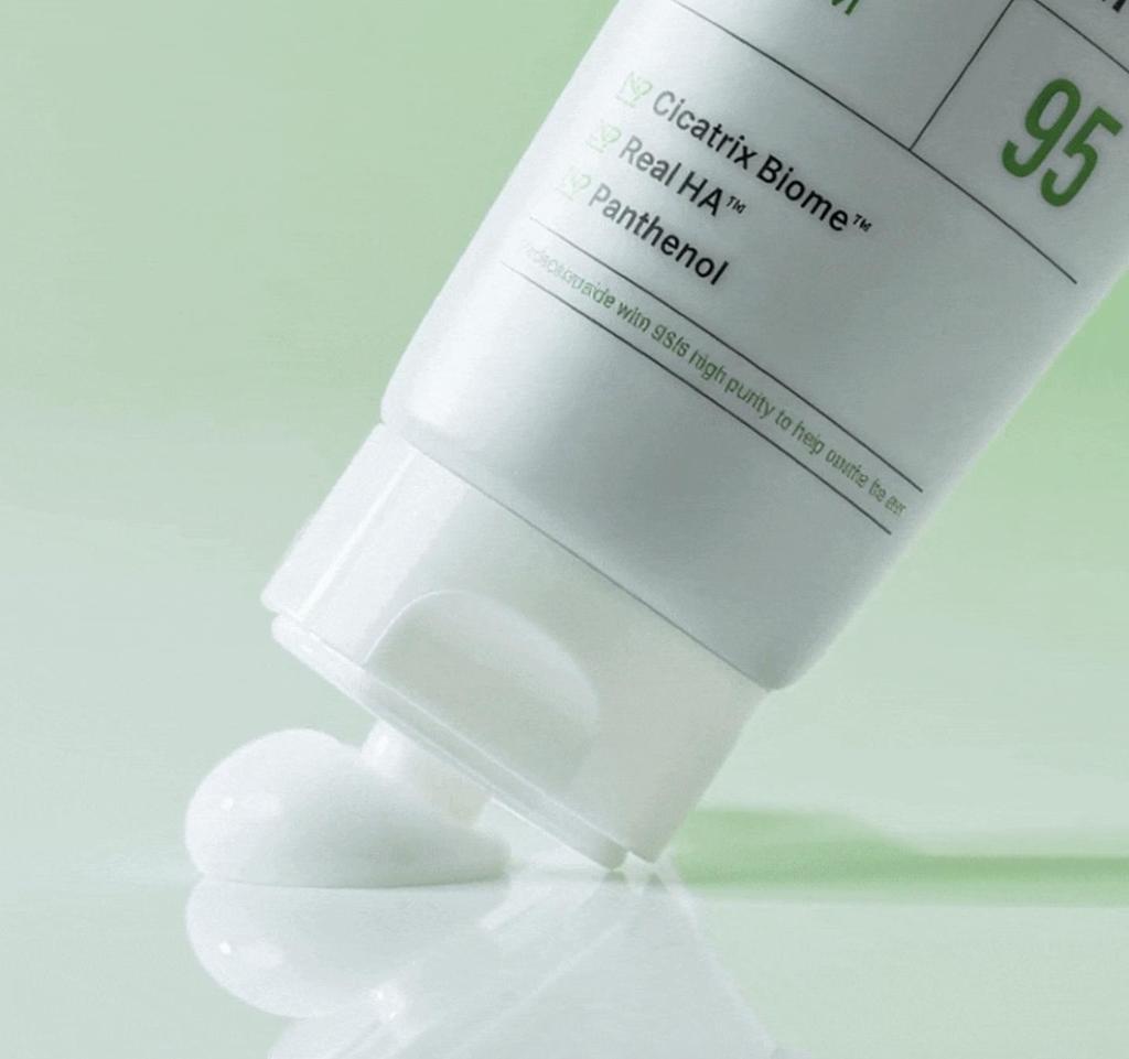 WELLAGE Real Cica Calming 95 Cream Soothing Hydration 50ml Korean Face Moisturizer