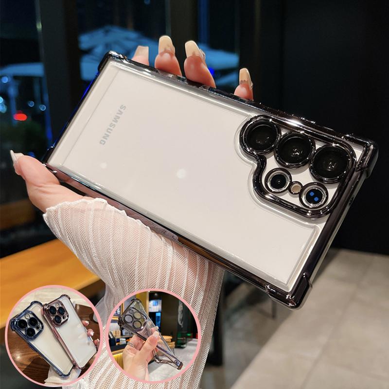 Cubierta Transparente Clara a Prueba de Golpes con Revestimiento Carcasa Protectora Completa para Lente de Cámara Carcasa Trasera para Teléfono Móvil para Xiaomi Poco Redmi