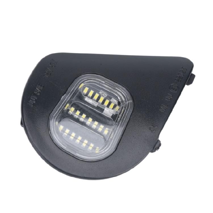 Vehicle Mirror Lighting Repair Assembly, Exterior Puddle Light with Grouped LED Array, Clear Lens and Original Connection Fit