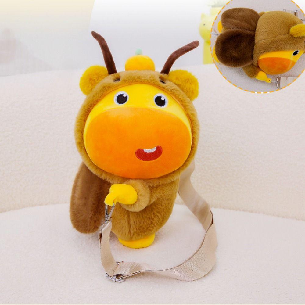 Cartoon Capybara Lulu Doll Toy Cockroach Stuffed Capybara Doll Capybara Doll Plush Doll  Boys Girls