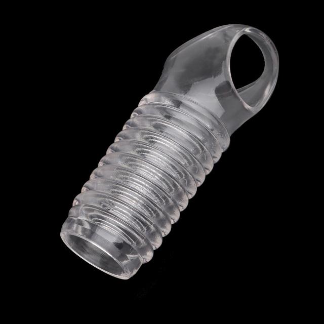 3/4 Penis Rings Cock Rings Penis Sleeve Penis Trainer Delay Ejaculation High Elasticity Time Lasting Sex Toys for Men