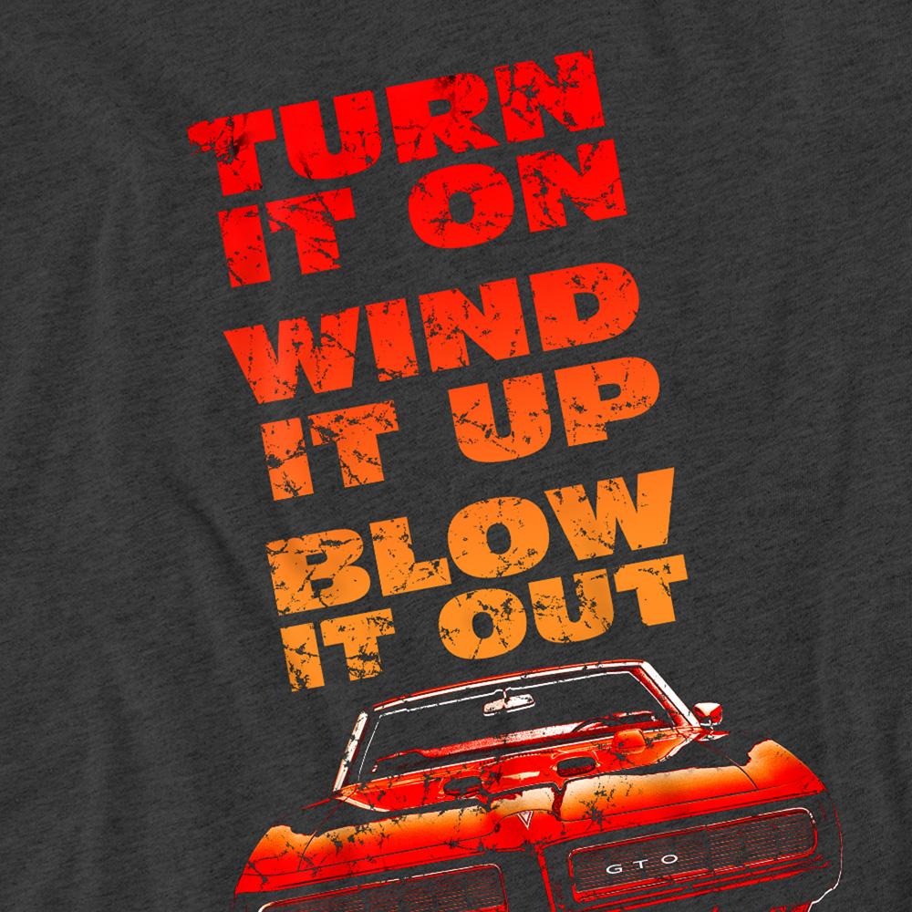 Pontiac Unisex Adult GTO Flames T-Shirt