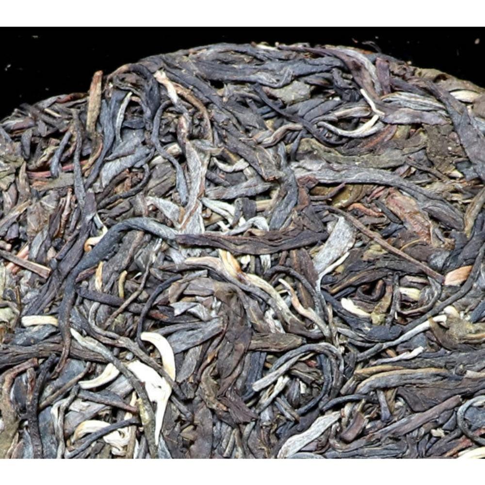 Tea King Pu - erh Raw Tea Jingmai Orchid Fragrance Yunnan Jingmai Mountain 357g