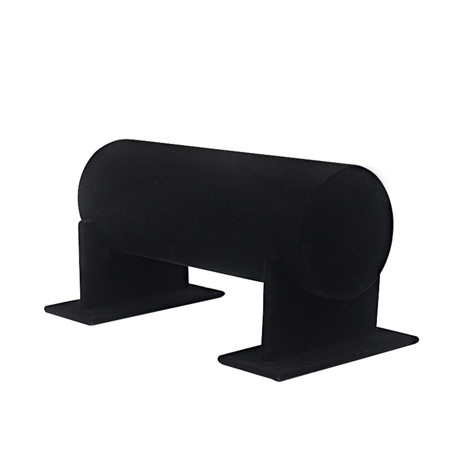 

Держатель для повязки на голову, органайзер, бархатная стойка для демонстрации ювелирных изделий, стойка для ювелирных изделий, стойка для показа обручей для волос для девочек и женщин чёрный