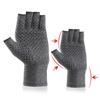Halbfinger-Anti-Rutsch-Sporthandschuhe mit Handgriffen Silikon-Griff Winddicht zum Fahren Fitness-Training Outdoor-Aktivitäten