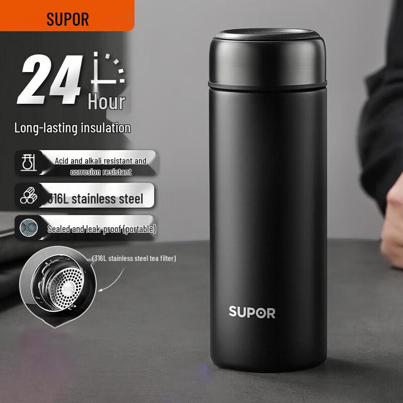 

SUPOR 316L Stainless Steel Insulated Mug