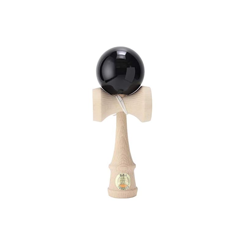 Japan Kendama Association Certified New Competition Kendama Ozora Single Color Black Made in Japan (OZORA KENDAMA)