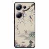 3D Emboss Case For Xiaomi Poco M6 Pro Phone Case Flower Silicone Soft Back Cover For Xiaomi Poco M6 Pro Case PocoM6 M 6 Pro Capa
