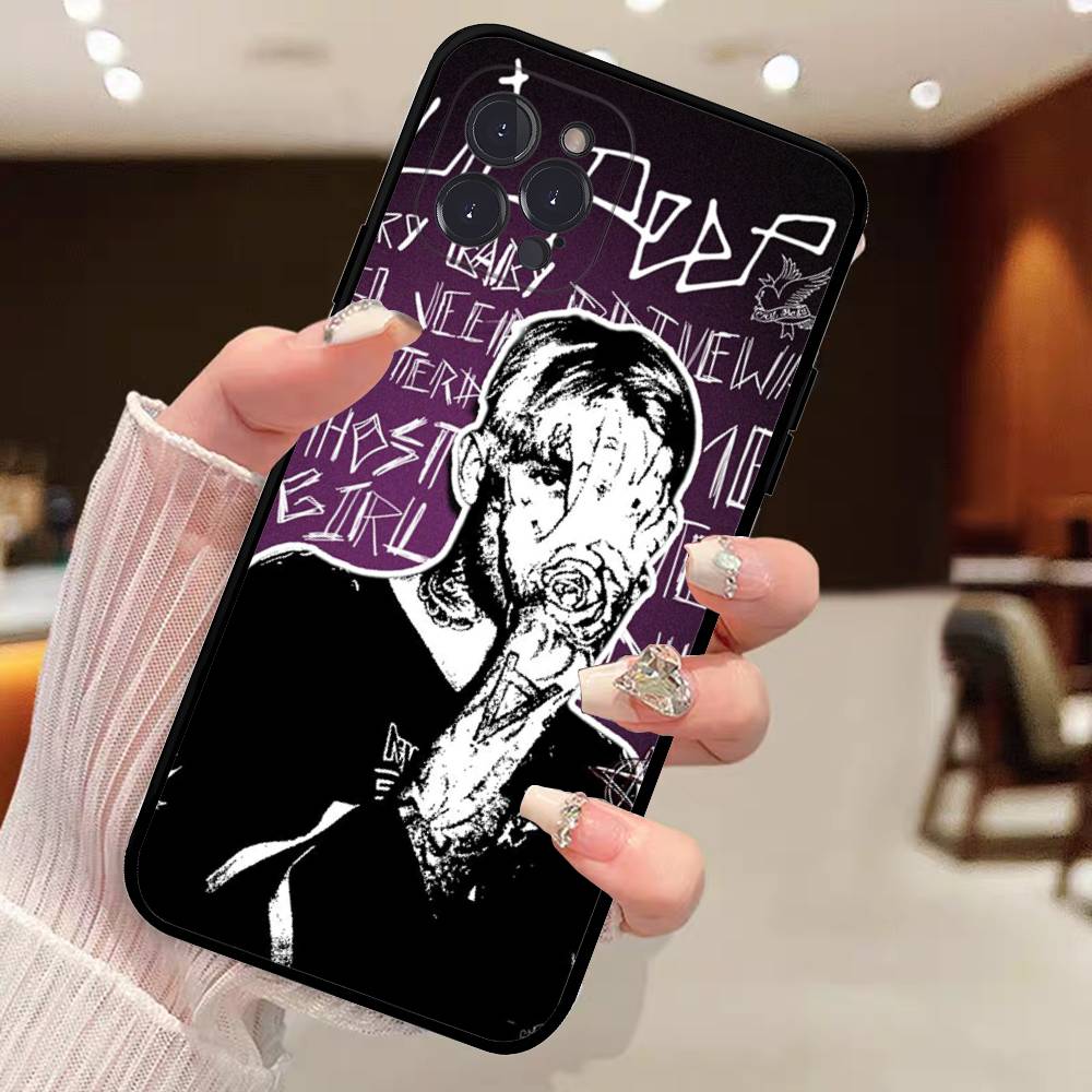 Emo Rapper Lil Peep Phone Case For Iphone 17 16 15 16e 14 13 12 11 Pro Max Plus Case Cover Coque