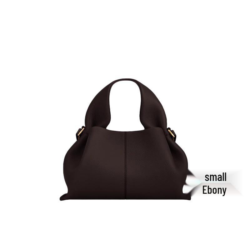Sac Bandoulière en Cuir Véritable pour Femme Boling'en Cloud Dumpling