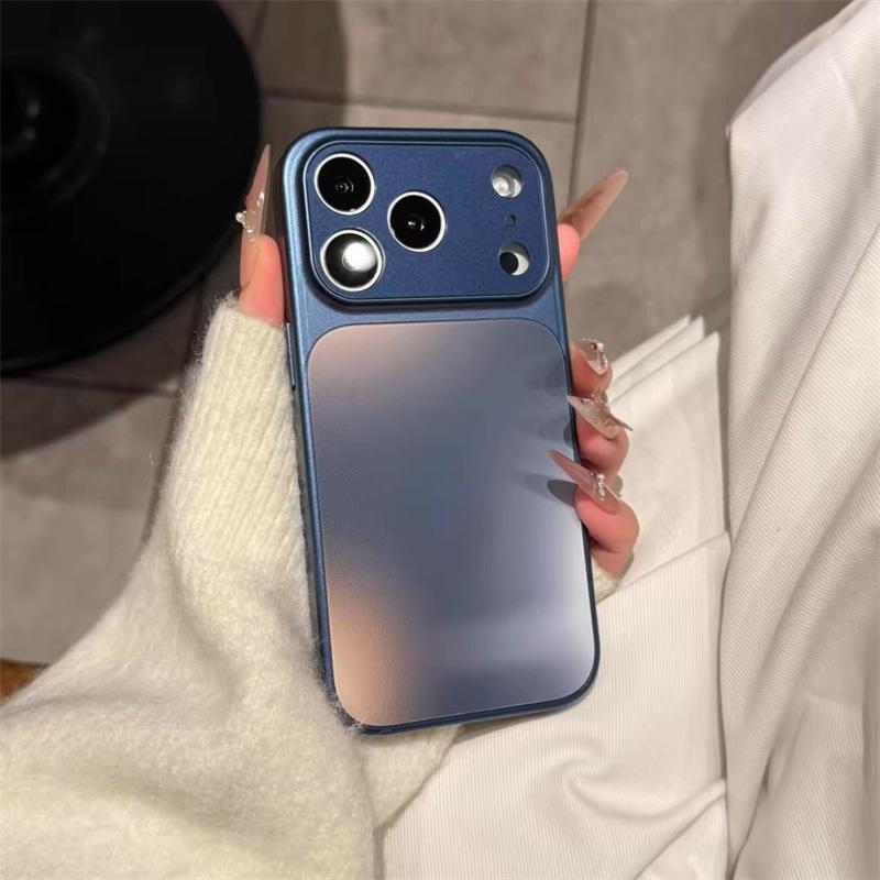 Градиентный матовый стеклянный чехол, совместимый с iPhone 17 Pro, для 16 Pro/15 Pro/14 Pro 15 Pro (6.1-inch)