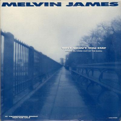 12inch Record MELVIN JAMES  Why Wont You Stay Come In Come O L3317332 MCA Records 1987 US Rock Used