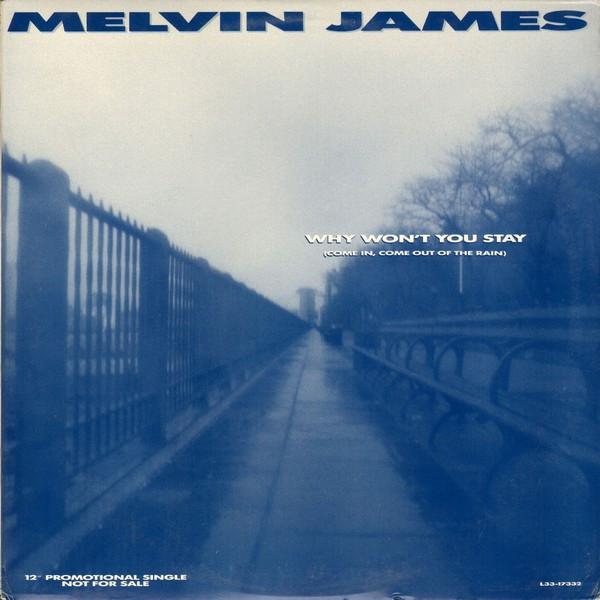 

12inch Record MELVIN JAMES Why Wont You Stay Come In Come O L3317332 MCA Records 1987 US Rock Used