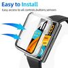 PC Case for Huawei Band 11/11 Pro Screen Protector All-Around Bumper Shell Tempered Glass Cover for Huawei Band 11 Accessories