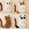 Cute Siamese Cat Plush Pillow With Pp Cotton Filled Soft Toy For Kid And Teens